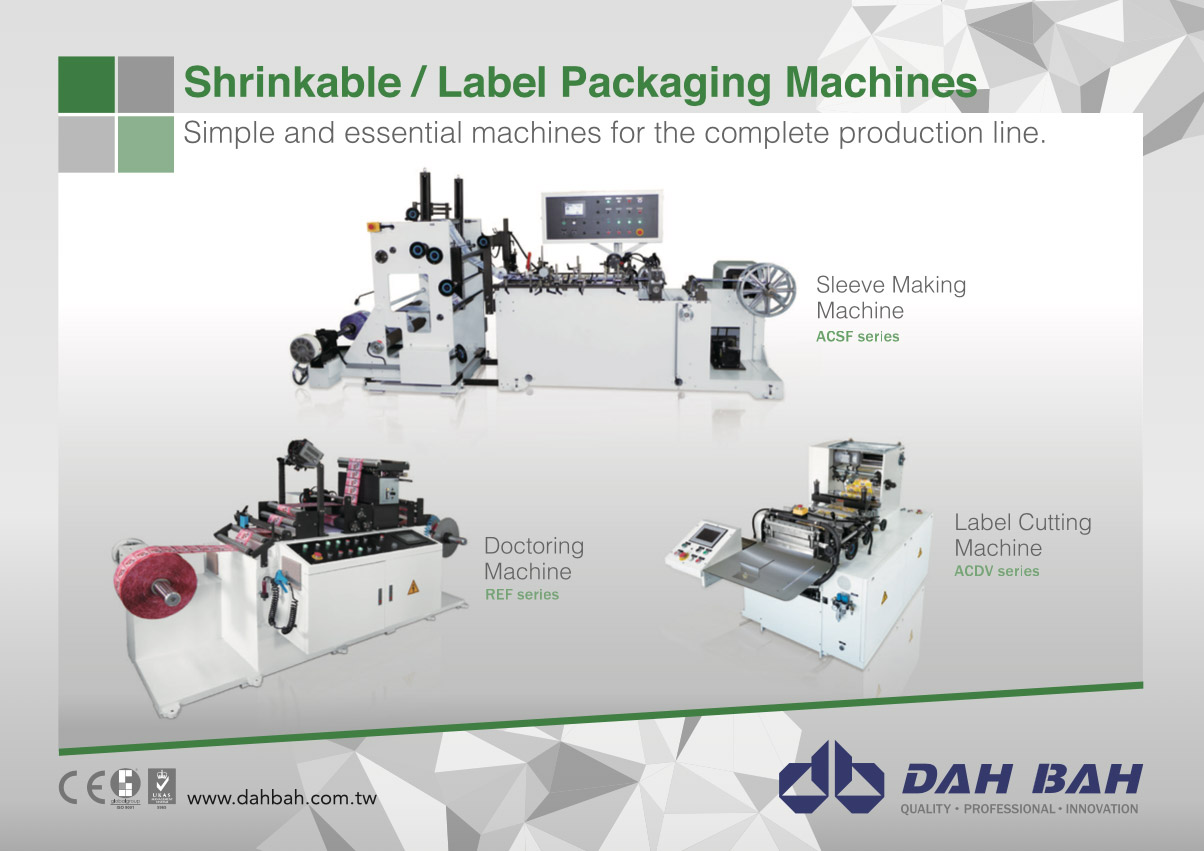 PVC Shrinkable Label Making Machine - ACSF-G Series
