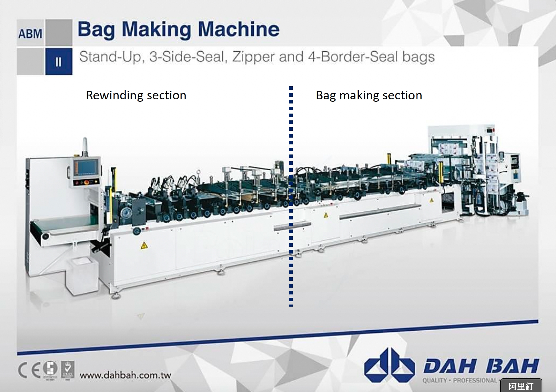 Bag Making Machine - ABM-SPZ Series