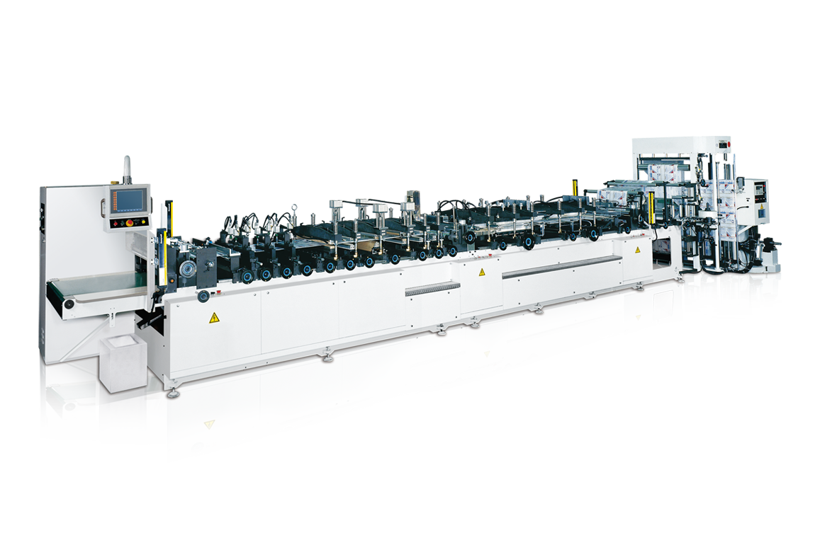 Stand-Up, 3-Side-Seal, Zipper and 4-Border-Seal bags Making Machine－ABM-SPZ Series